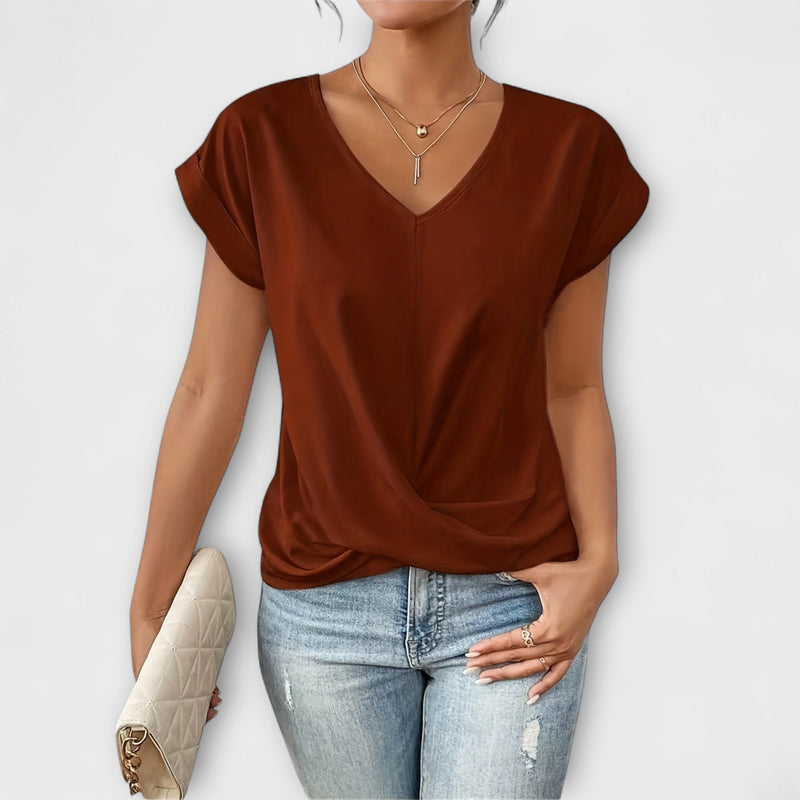 Eloise - V-Ausschnitt Top