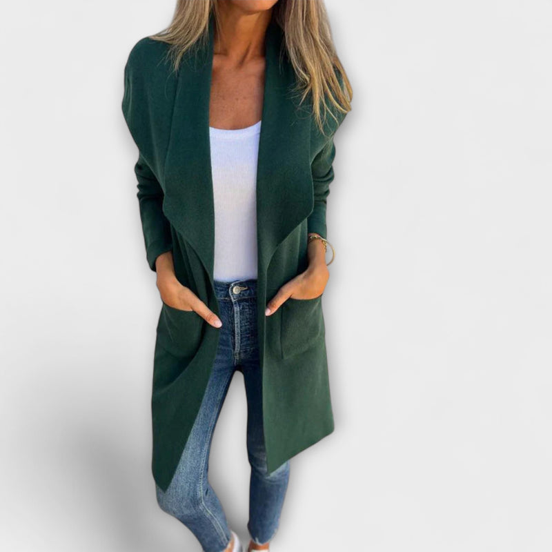 Eliane - Eleganter Longline-Cardigan