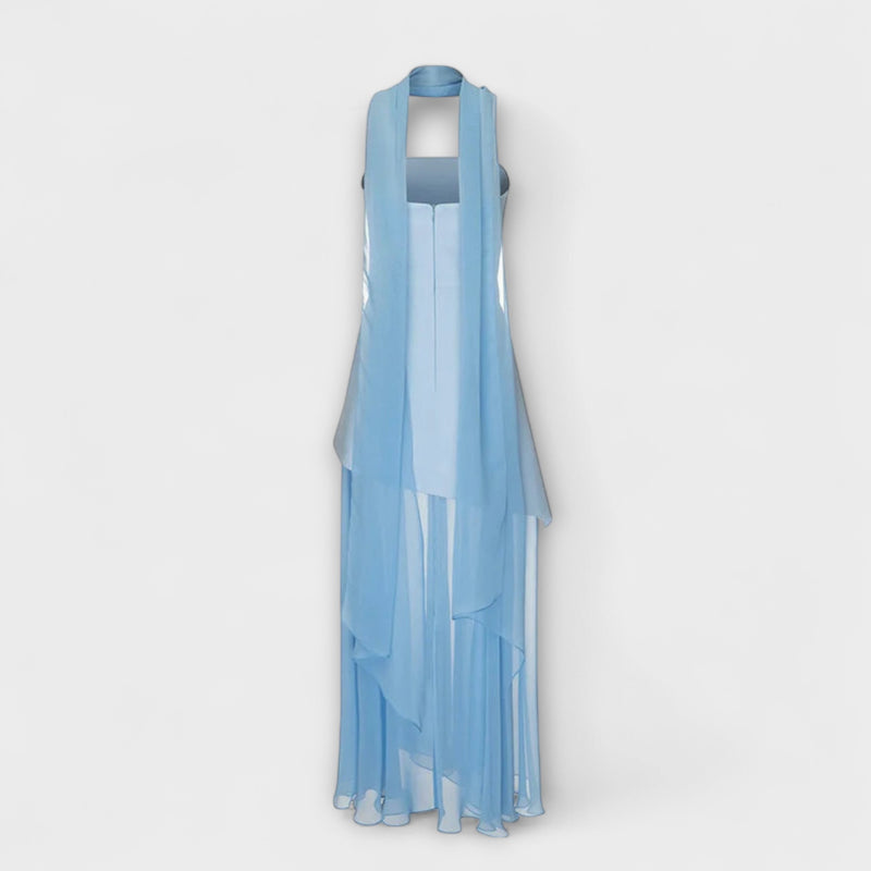 Goldie - Maxikleid aus Chiffon