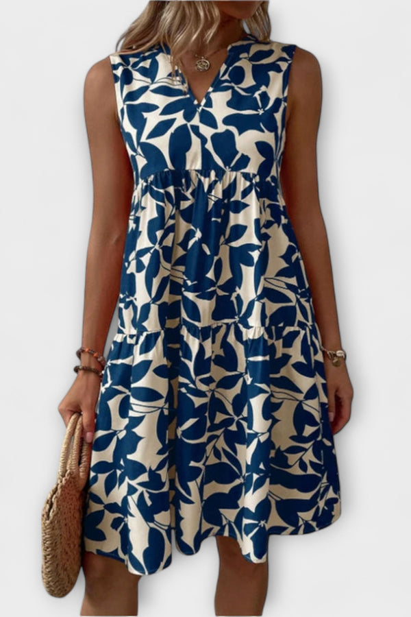 Tasha - Florales Fließendes Kleid