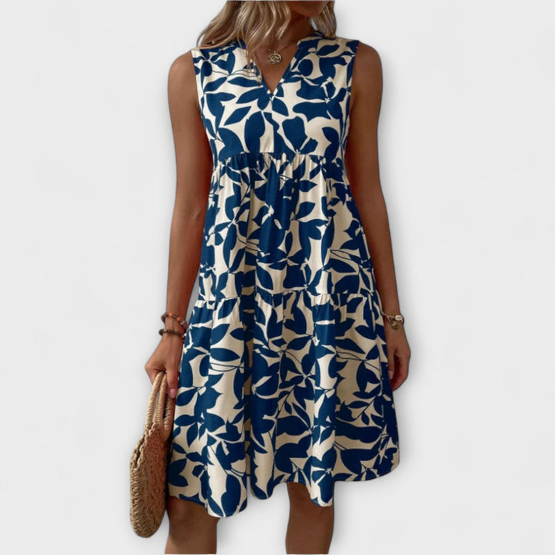 Tasha - Florales Fließendes Kleid