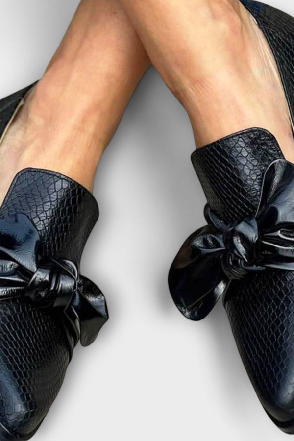 Claudia - Loafer mit Schleifendetail