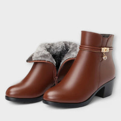 Frederika - Elegante Winterstiefel mit Reißverschluss