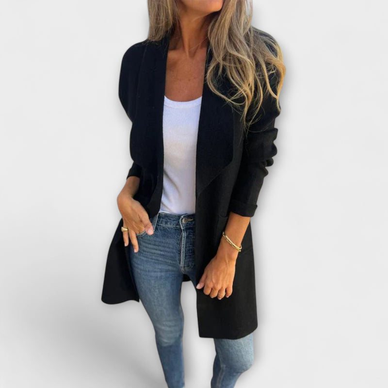 Eliane - Eleganter Longline-Cardigan