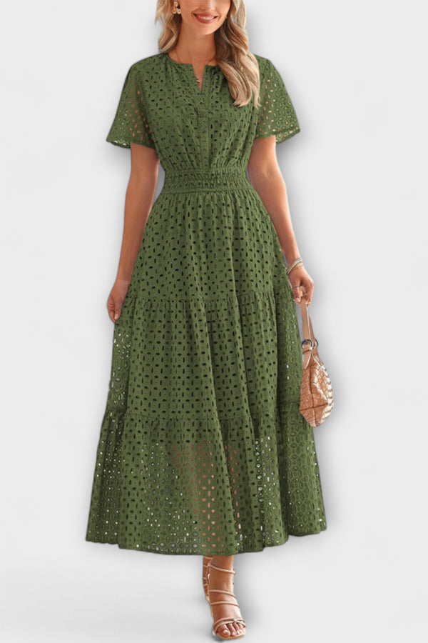 Linette - Elegantes Spitzen-Sommerkleid