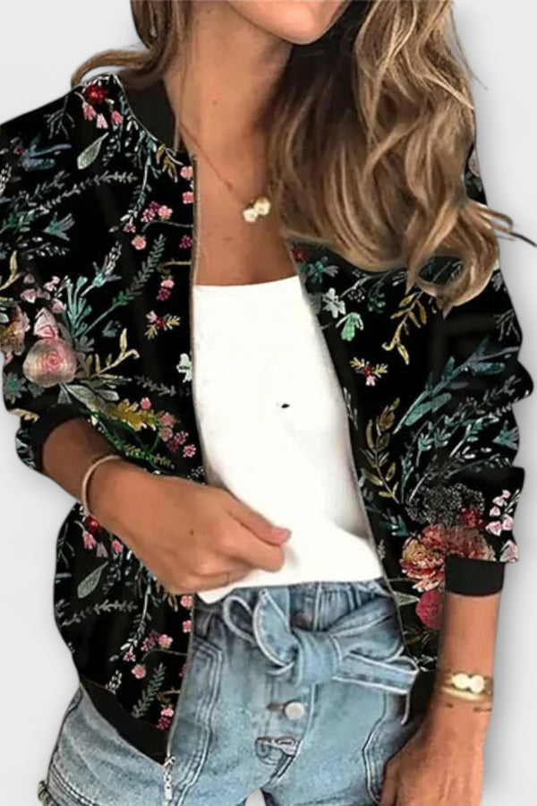 Linde - Bedruckte Ritsjacke