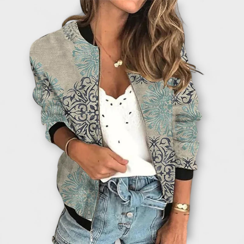 Linde - Bedruckte Ritsjacke