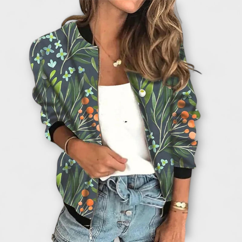 Linde - Bedruckte Ritsjacke