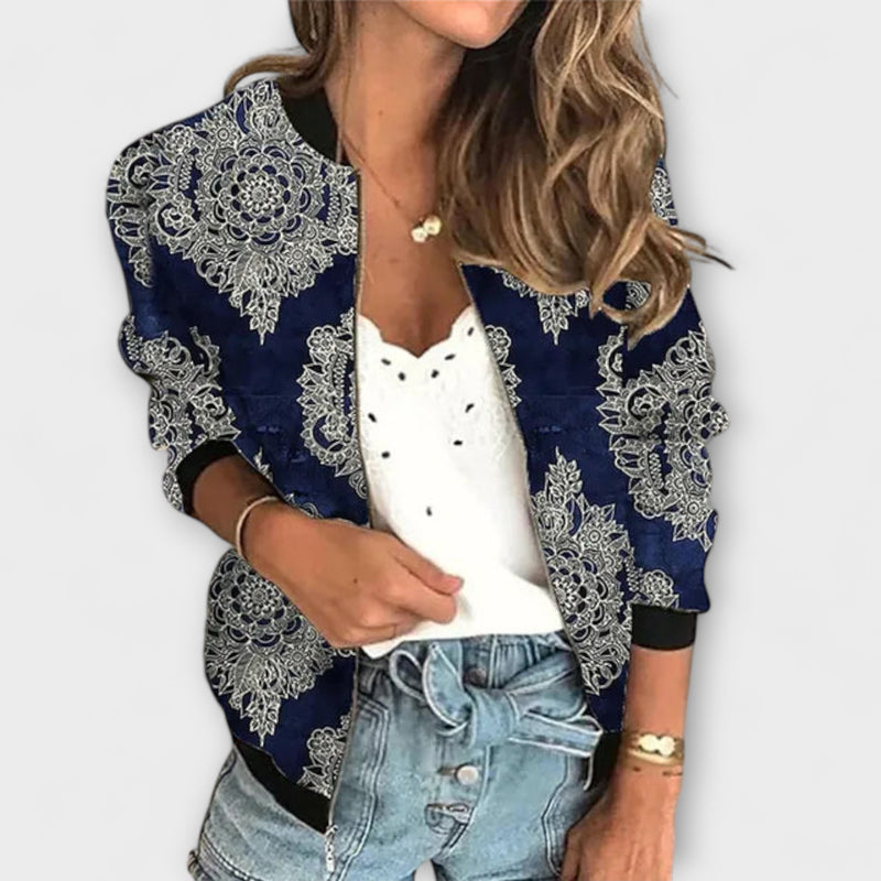 Linde - Bedruckte Ritsjacke