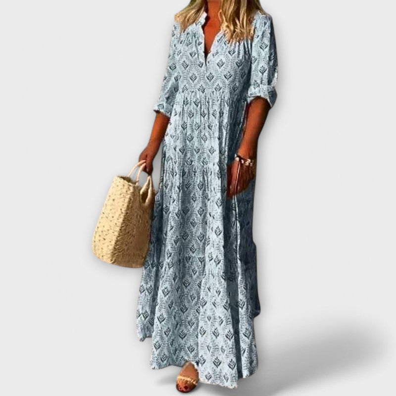 Sera - Stilvolles und Bequemes Frühlings Maxi Kleid