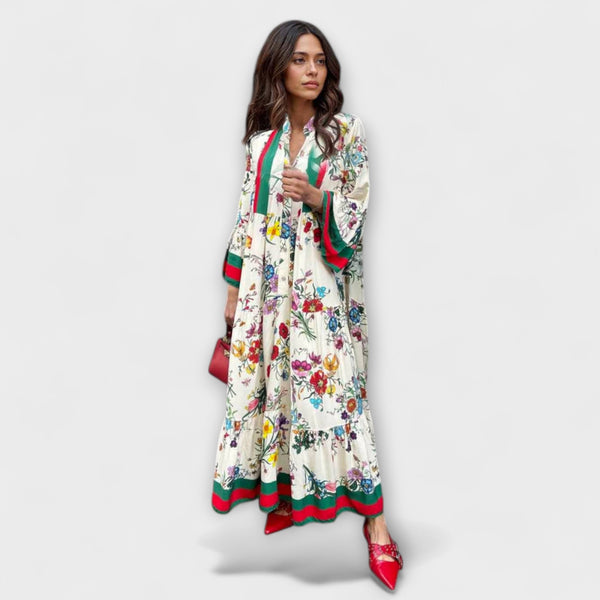 Oriana - Maxikleid mit floralen Druck