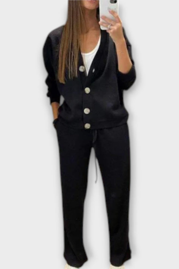 Chantal – Cardigan & Hosen Set