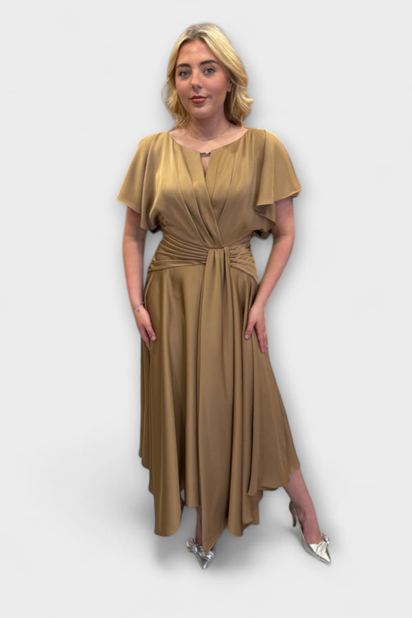 Anni – Maisonel Drapiertes Rockkleid