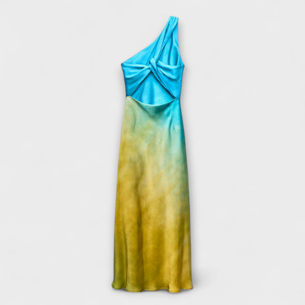 Arabella - Ein-Schulter Midi-Kleid
