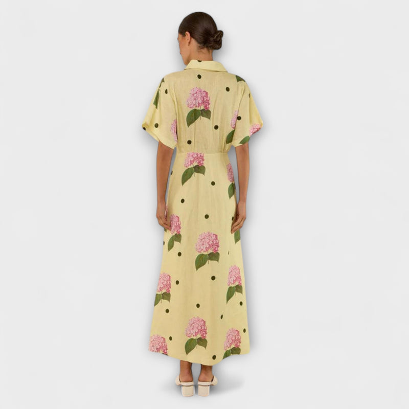 Kayla - Langes Fließendes Kleid