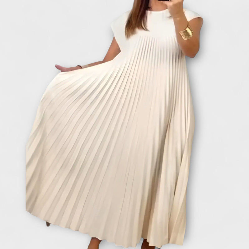 Zairelle – Elegantes Plisseekleid