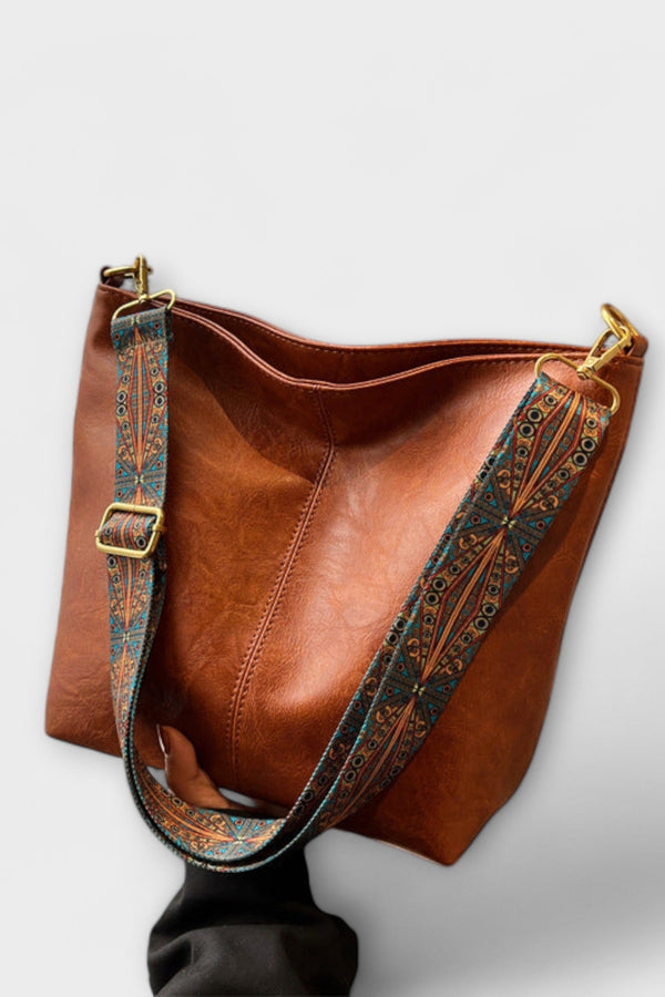 Lora. - Elegante Vintage-Handtasche