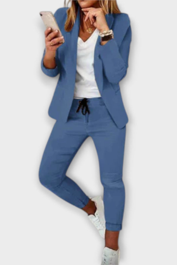 Sophia – Elegantes und bequemes Blazer-Set