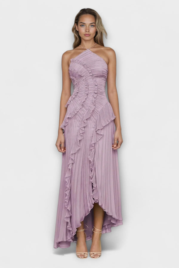 Elisia - Elegantes ärmelloses langes Kleid
