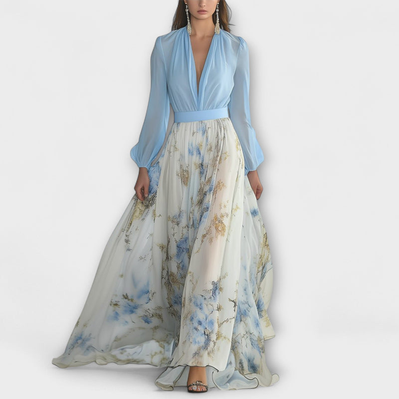 Harper - Blumen-Maxikleid