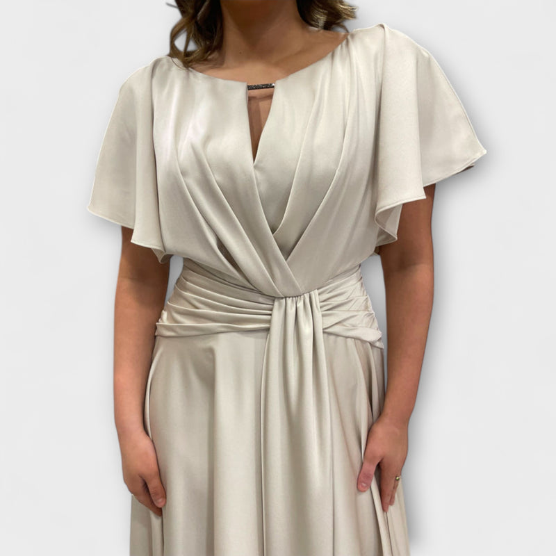 Anni – Maisonel Drapiertes Rockkleid