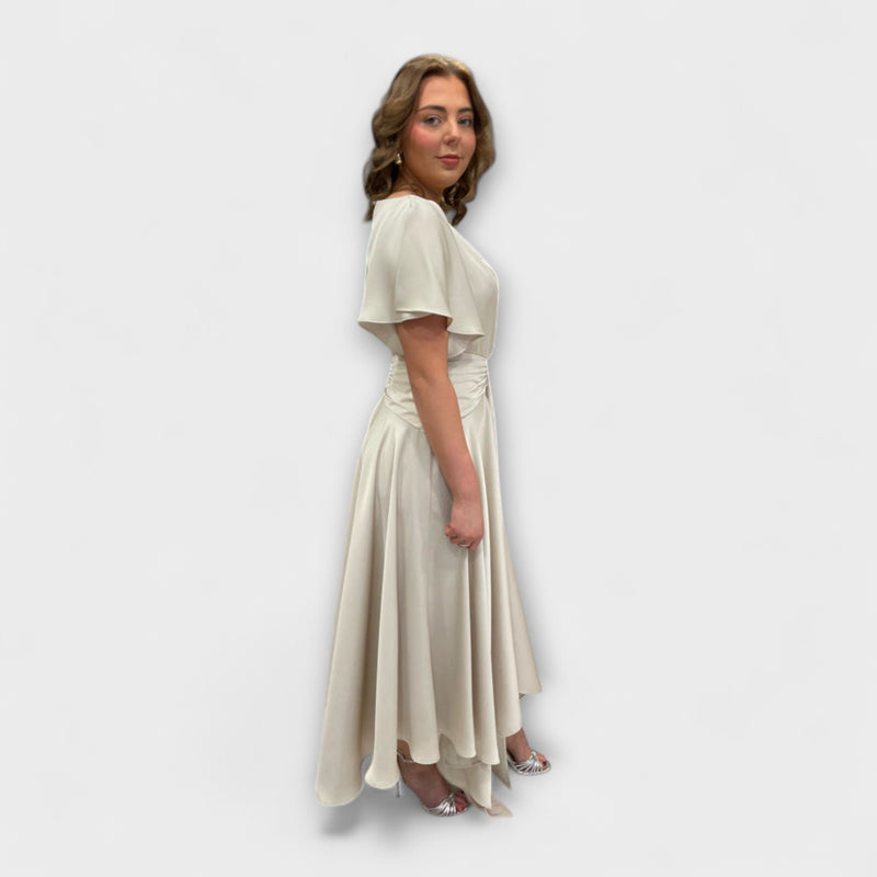 Anni – Maisonel Drapiertes Rockkleid