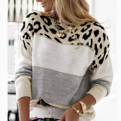 Cheyenne - Lässiger Pullover mit Leo-Design