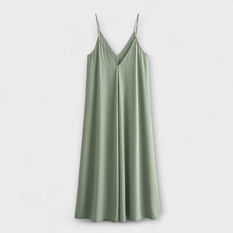Slip Maxi Kleid