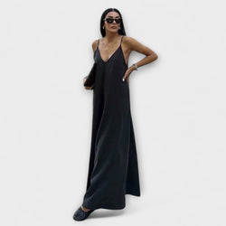 Slip Maxi Kleid