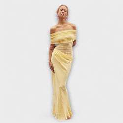 Puss - Rüschendes Unregelmäßiges Kleid