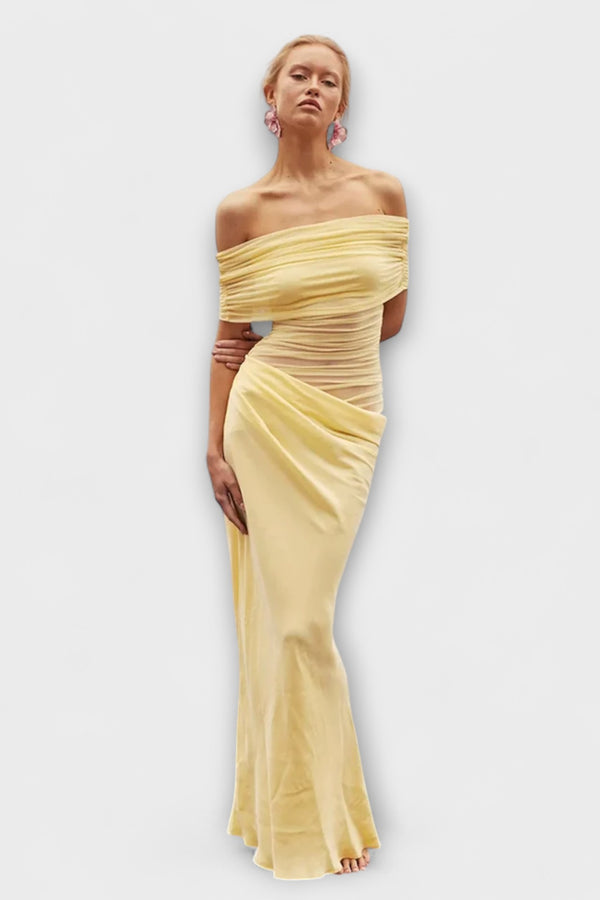 Puss - Rüschendes Unregelmäßiges Kleid