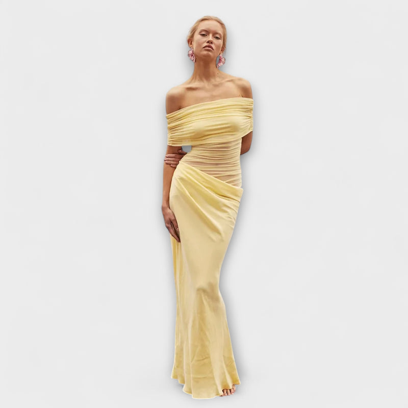 Puss - Rüschendes Unregelmäßiges Kleid