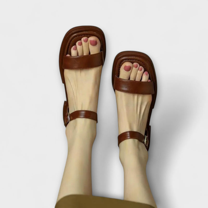 Elsen - Juneya Ledersandalen