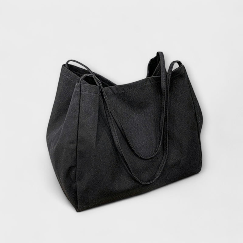 Hochwertige große Canvas-Shopper-Tasche