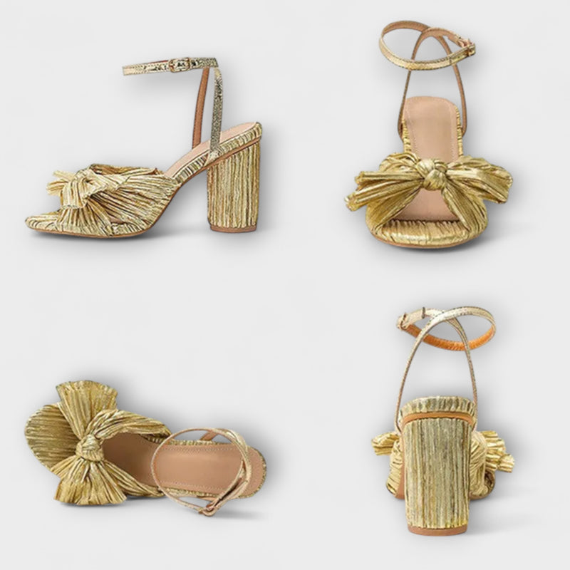 Fee - Sandalen mit dicker Schleife