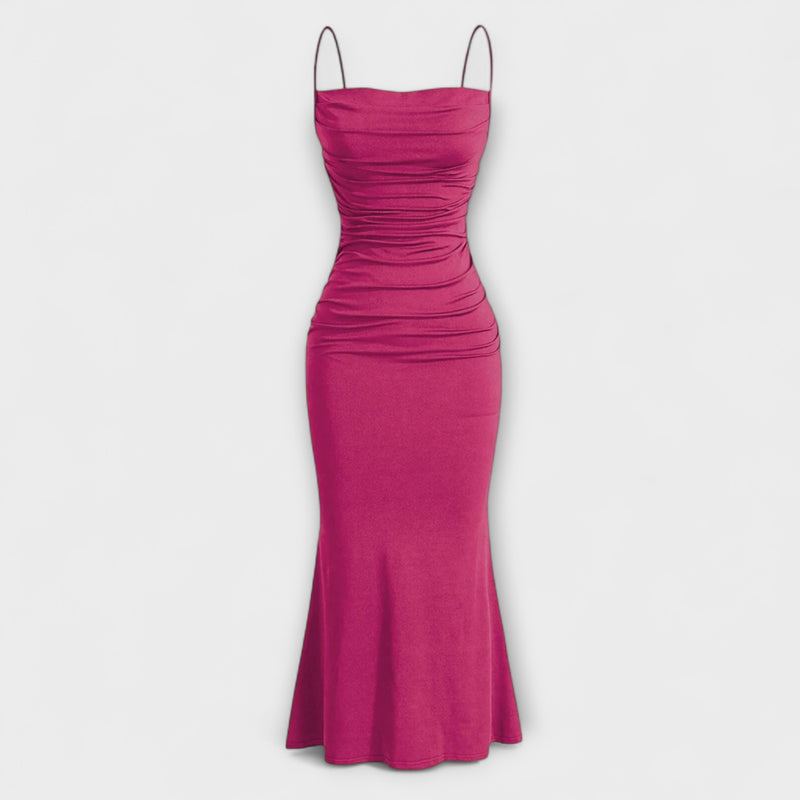 Mia Muse - Elegantes Maxi-Party-Kleid