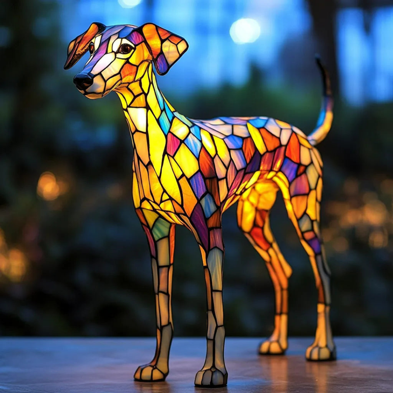 Whippet-inspirierte Leuchte