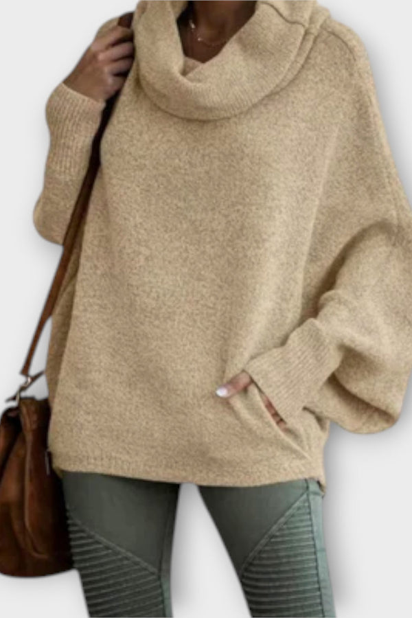 Ulrike - Eleganter Damenpullover in Schildpatt
