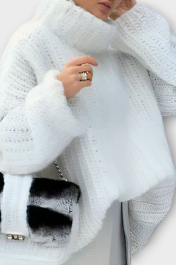 Paulina - Weicher langärmeliger Damen-Kapuzenpullover