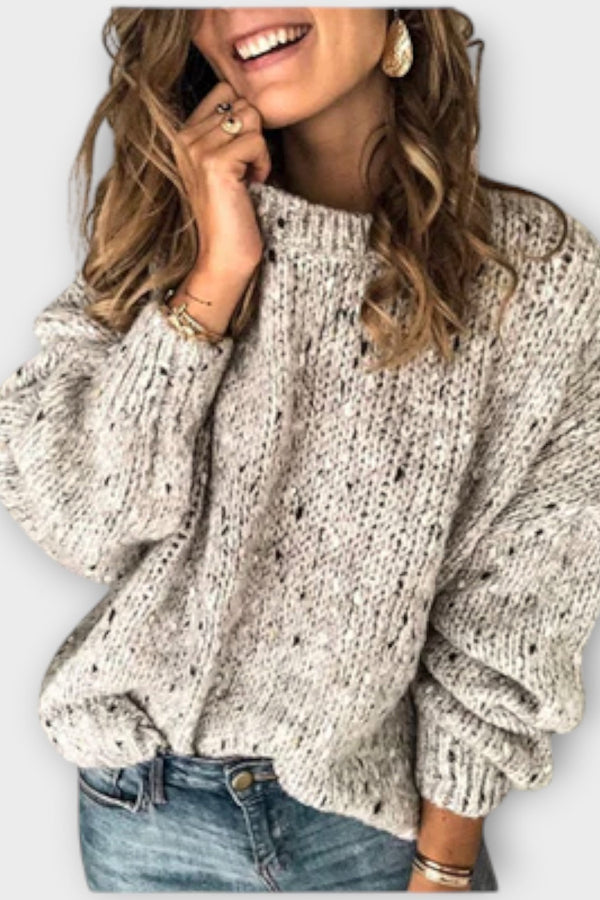 Eileen - Gemütlicher Retro-Strickpullover