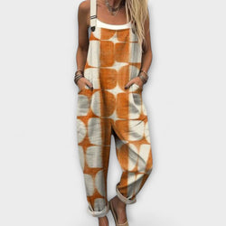 Mira - Vintage Checkered Overalls