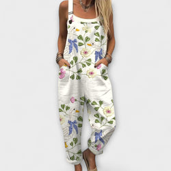 Thaïs - Latzhose mit bunten Entenmotiven