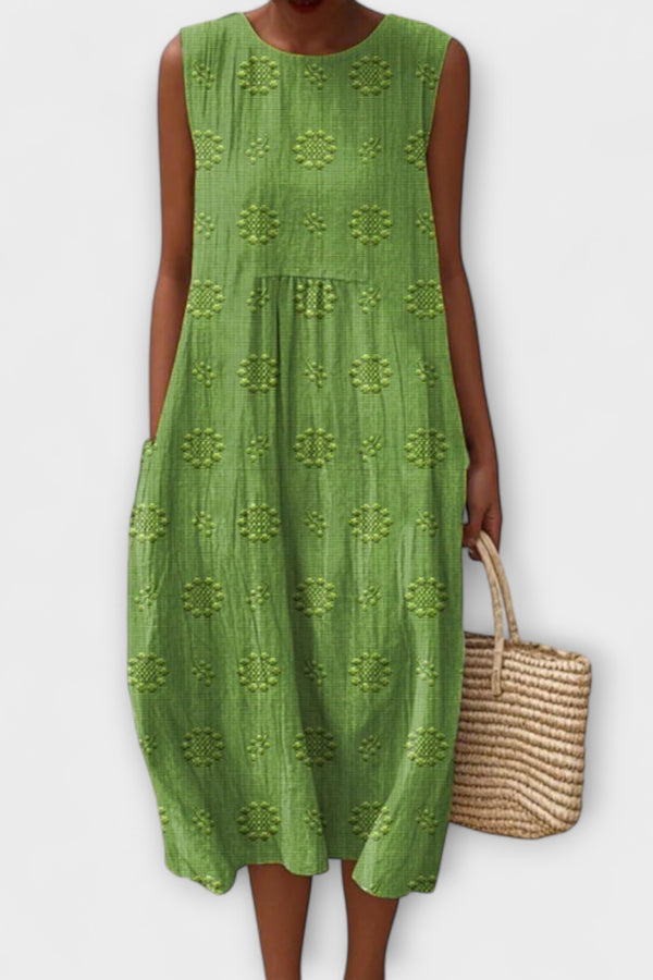 Isla - Alltag Breeze Midi Kleid