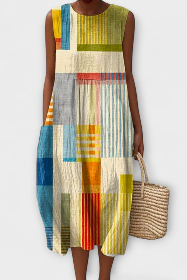 Elara - Alltags-Midi-Kleid