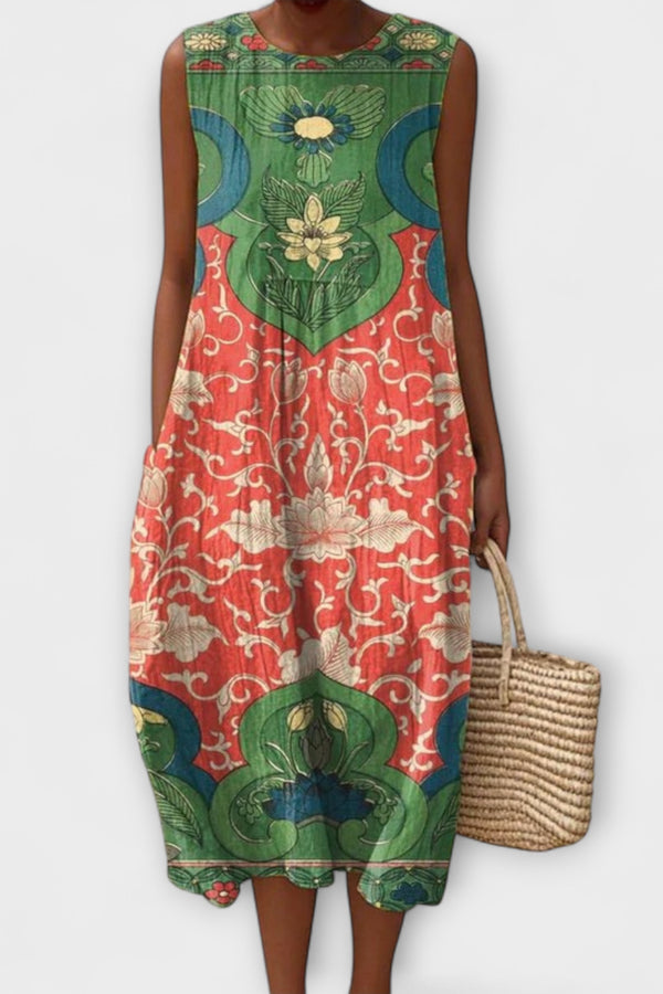 Amara - Alltags-Midi-Kleid