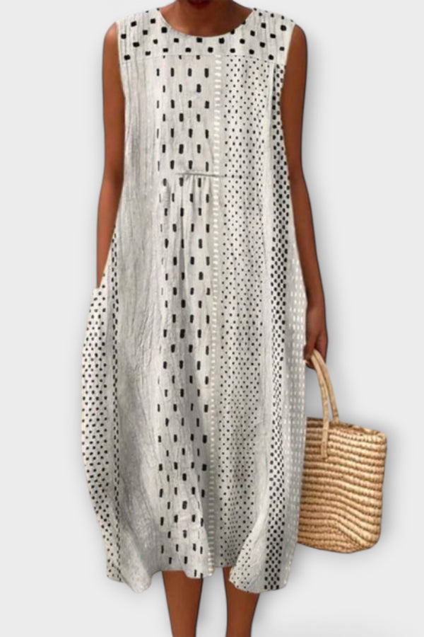 Thea - Alltags Midi Kleid