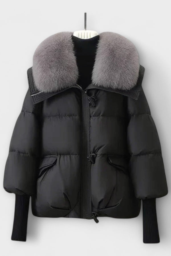 Lucyna - Elegante Jacke mit Pels