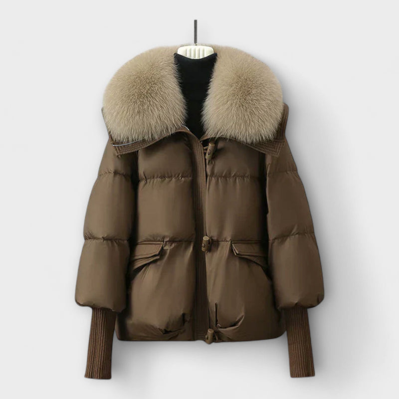 Lucyna - Elegante Jacke mit Pels