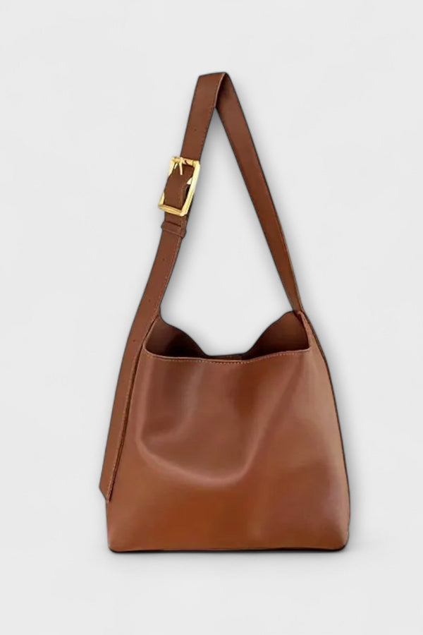 Lora. – Elegante Lederschultertasche