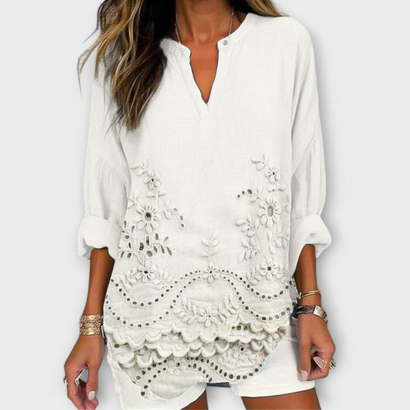 Aria – Luftiges Top Mit Print